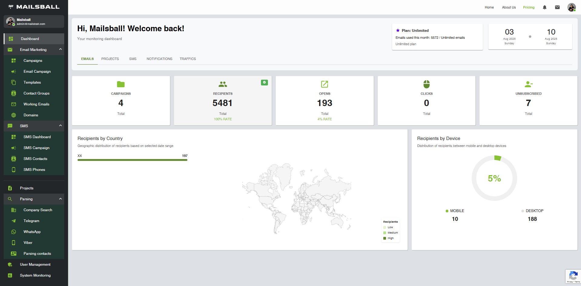 Email Marketing Platform & Business Solutions