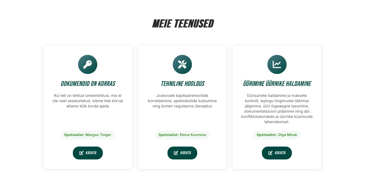 Corporate Website for Home & More