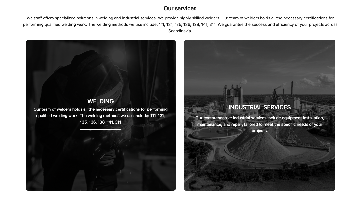 WelStaff — Industrial Staffing